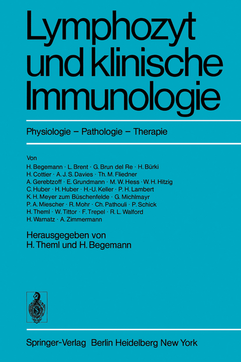 Lymphozyt und klinische Immunologie - 