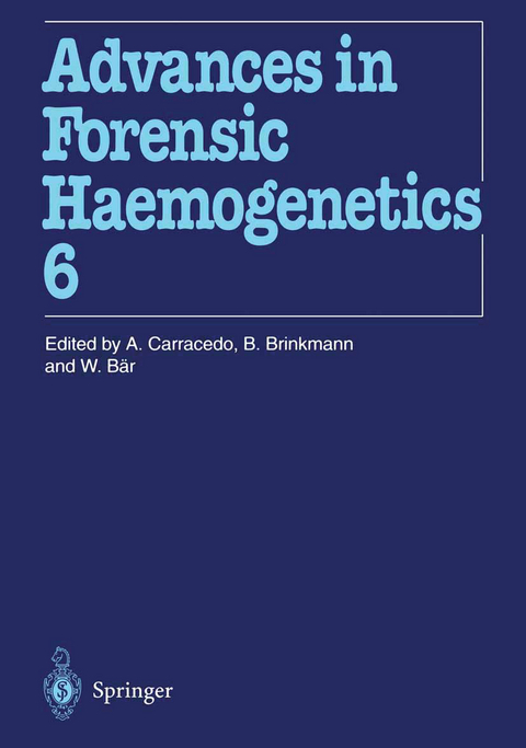 16th Congress of the International Society for Forensic Haemogenetics (Internationale Gesellschaft für forensische Hämogenetik e.V.), Santiago de Compostela, 12–16 September 1995 - 