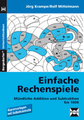 Einfache Rechenspiele - Jörg Krampe, Rolf Mittelmann