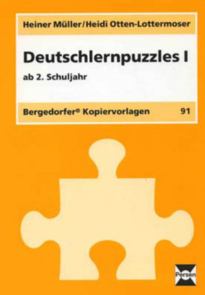 Deutschlernpuzzles I - Heiner Müller, Heidi Otten-Lottermoser