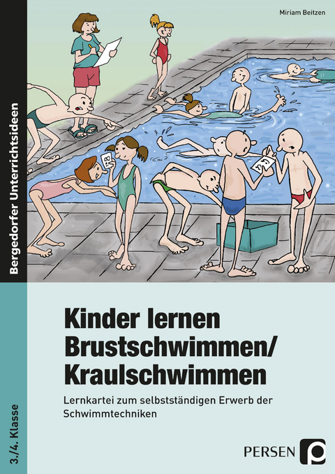 Kinder lernen Brustschwimmen/Kraulschwimmen - Miriam Beitzen