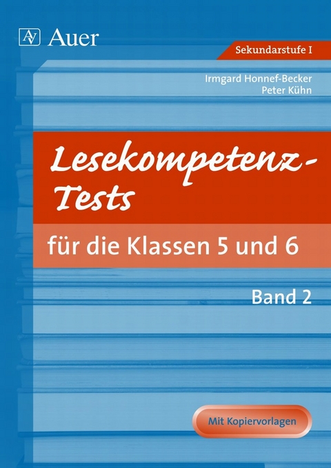 Lesekompetenz-Tests 5/6, Band 2 - Peter Kühn, Irmgard Honnef-Becker