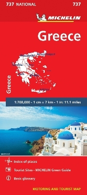 Greece - Michelin National Map 737 -  Michelin