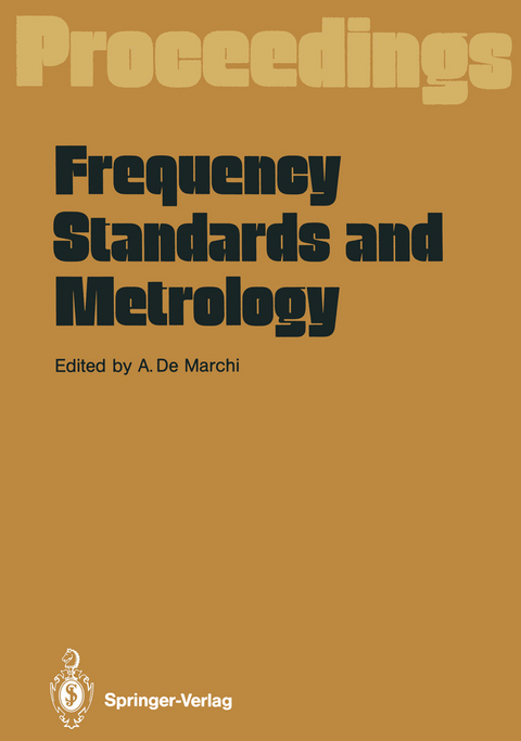 Frequency Standards and Metrology - 