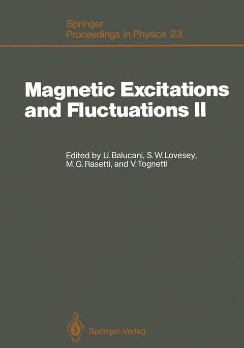 Magnetic Excitations and Fluctuations II - 