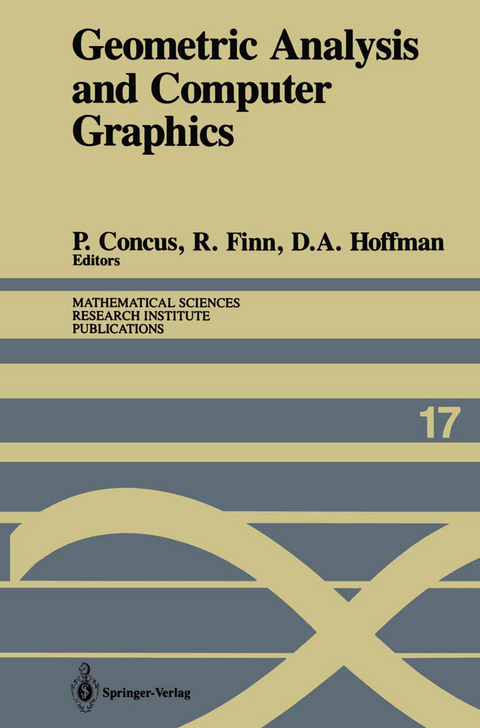 Geometric Analysis and Computer Graphics - 