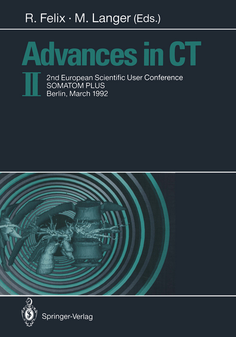 Advances in CT II - 