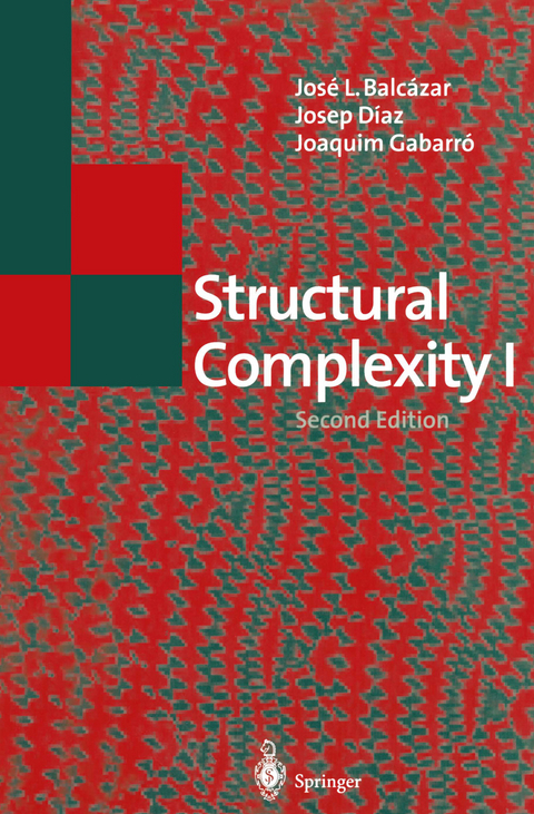 Structural Complexity I - Jose L. Balcazar, Josep Diaz, Joaquim Gabarro