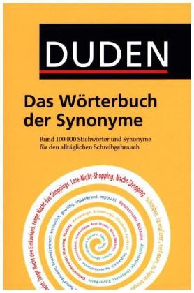 Duden - Das Wörterbuch der Synonyme - 