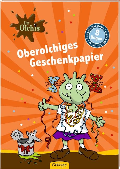 Die Olchis Geschenkpapier