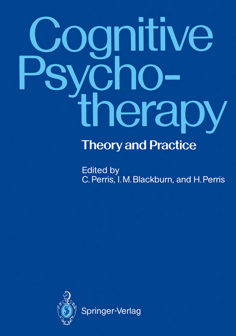 Cognitive Psychotherapy - 