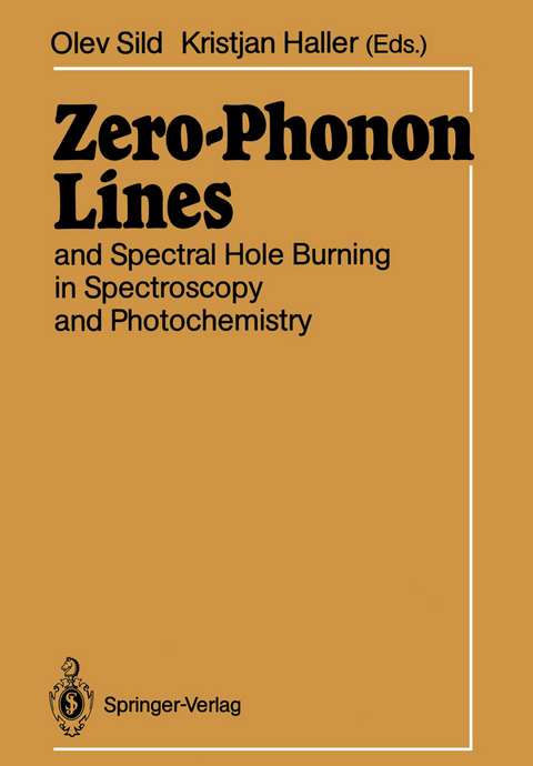 Zero-Phonon Lines - 