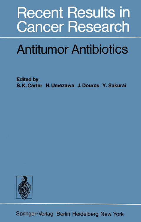 Antitumor Antibiotics - 