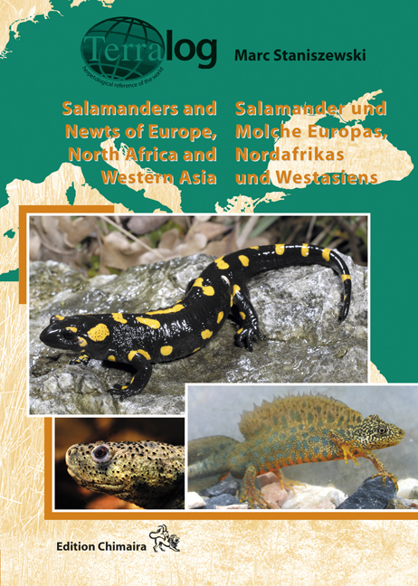 Salamanders and Newts of Europe, North Africa and Western Asia/Salamander und Molche Europas, Nordafrikas und Westasiens - Marc Staniszewski