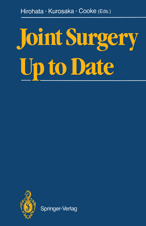 Joint Surgery Up to Date - 