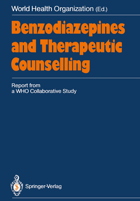 Benzodiazepines and Therapeutic Counselling - 