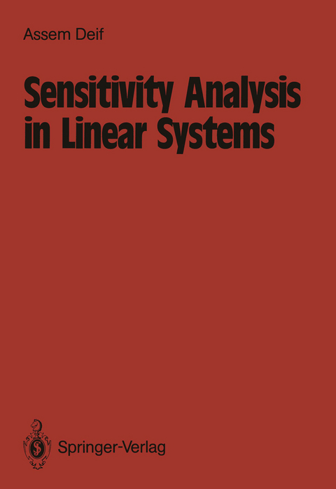 Sensitivity Analysis in Linear Systems - Assem Deif