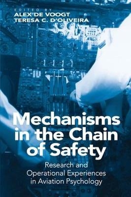 Mechanisms in the Chain of Safety - Teresa C. D'oliveira