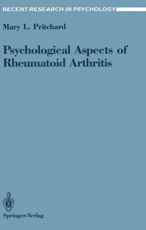 Psychological Aspects of Rheumatoid Arthritis - Mary L. Pritchard