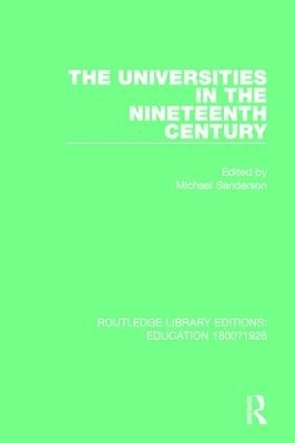 The Universities in the Nineteenth Century - 