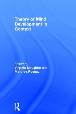 Theory of Mind Development in Context - 