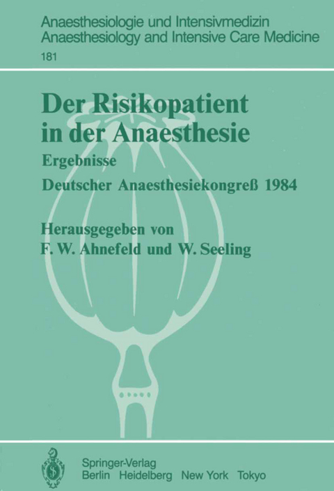 Der Risikopatient in der Anaesthesie - 