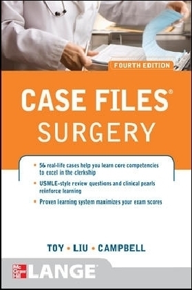 Case Files Surgery, Fourth Edition - Eugene Toy, Terrence Liu, Andre Campbell