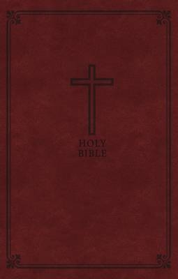 KJV Holy Bible: Deluxe Gift, Brown Leathersoft, Red Letter, Comfort Print: King James Version -  Zondervan