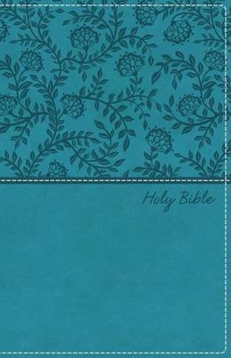 KJV Holy Bible: Deluxe Gift, Teal Leathersoft, Red Letter, Comfort Print: King James Version -  Zondervan