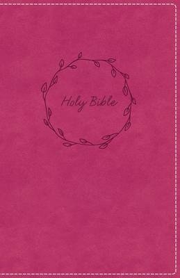 KJV Holy Bible: Deluxe Gift, Pink Leathersoft, Red Letter, Comfort Print: King James Version -  Zondervan