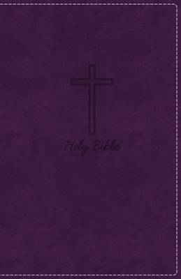 KJV Deluxe Gift Bible, Purple Leathersoft, Red Letter, Comfort Print: King James Version -  Zondervan