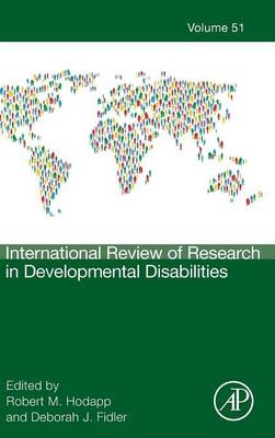 International Review of Research in Developmental Disabilities - 