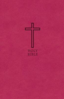 KJV Holy Bible: Value Thinline, Pink Leathersoft, Red Letter, Comfort Print: King James Version -  Zondervan