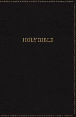 KJV Holy Bible: Large Print Thinline, Black Leathersoft, Red Letter, Comfort Print: King James Version -  Zondervan