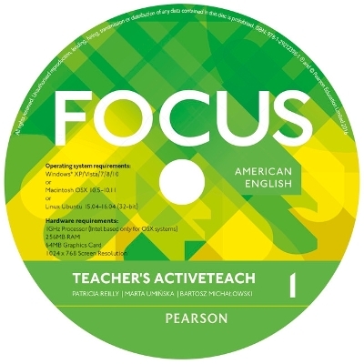 Focus AmE 1 Teacher's Active Teach