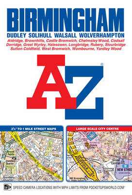 Birmingham A-Z Street Atlas (paperback) -  A–Z maps