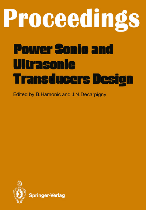 Power Sonic and Ultrasonic Transducers Design - 