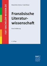 Französische Literaturwissenschaft -  Maximilian Gröne,  Frank Reiser