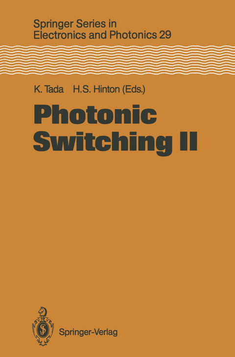 Photonic Switching II - 