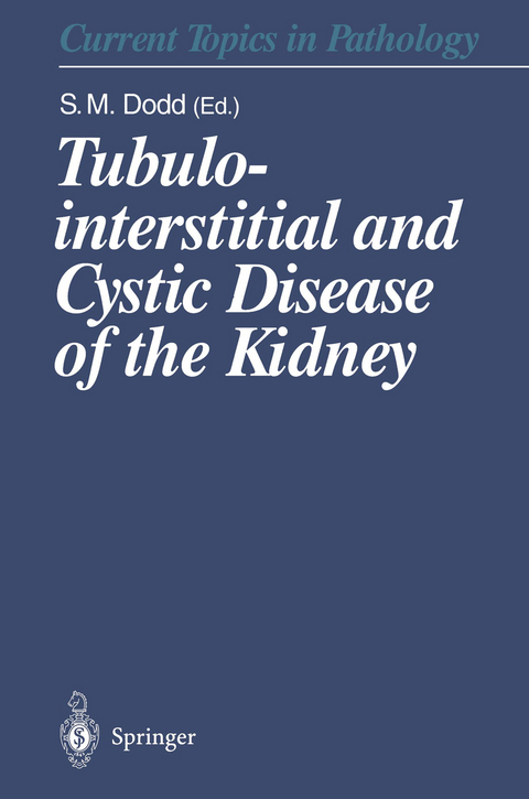 Tubulointerstitial and Cystic Disease of the Kidney - 