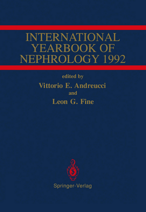 International Yearbook of Nephrology 1992 - 