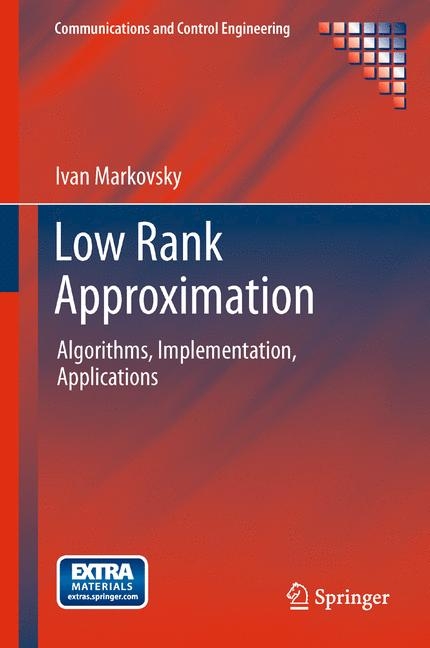 Low Rank Approximation - Ivan Markovsky
