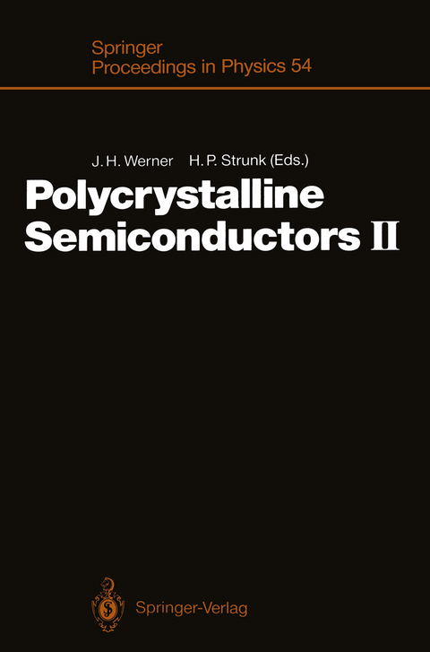 Polycrystalline Semiconductors II - 