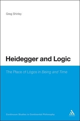 Heidegger and Logic - Dr Greg Shirley