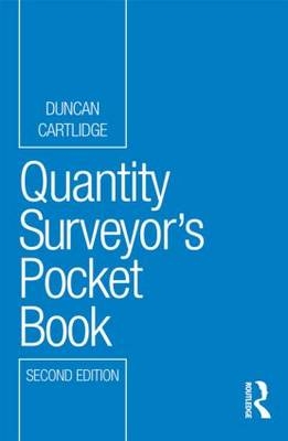 Quantity Surveyor's Pocket Book - Duncan Cartlidge