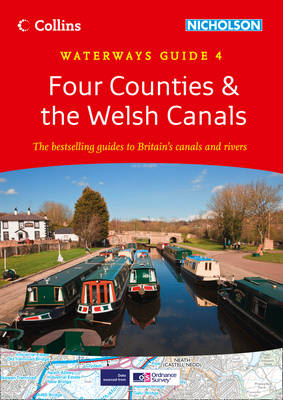 Four Counties & the Welsh Canals No. 4 -  Collins Maps