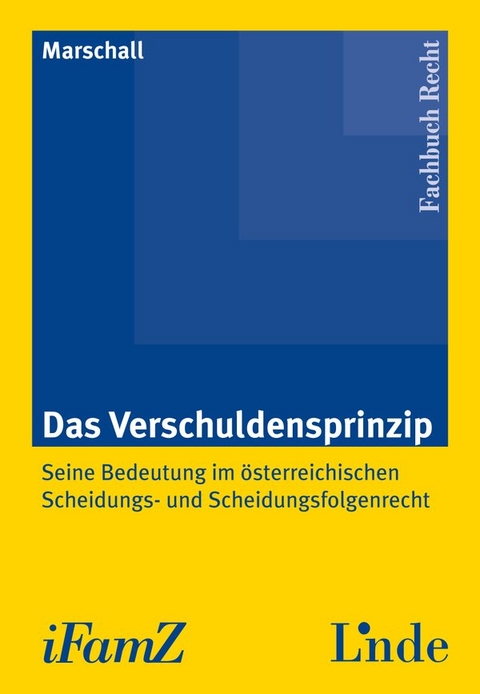 Das Verschuldensprinzip - Norbert Marschall