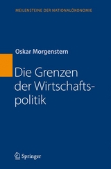 Die Grenzen der Wirtschaftspolitik - Oskar Morgenstern