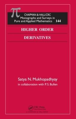 Higher Order Derivatives - Satya Mukhopadhyay