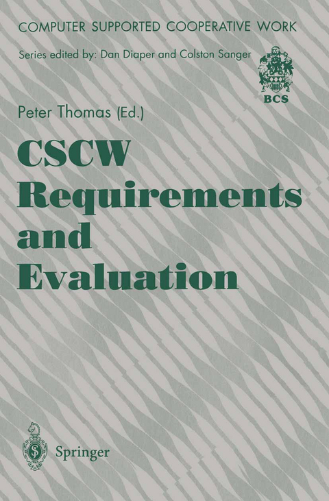 CSCW Requirements and Evaluation - 